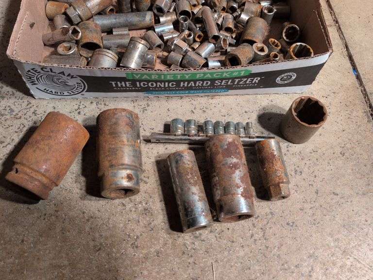 (3) socket wrenches and various sockets