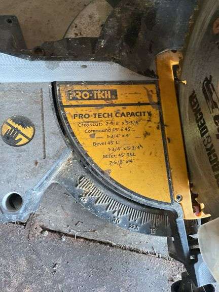 PRO-TECH 10" COMPUND CHOP SAW