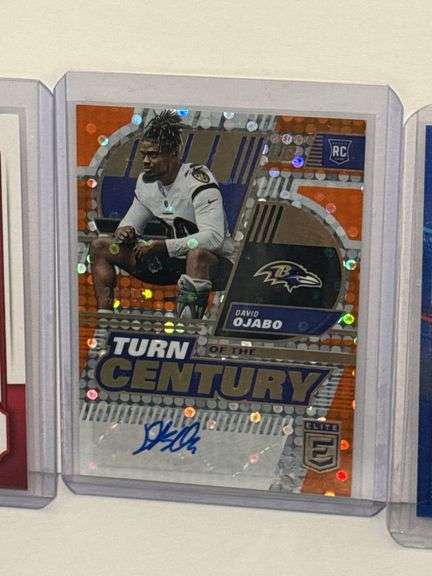 2023 Donruss Optic Myles Murphy Autographed Blue Refractor RC (#’d 80/99), 2022 Donruss Elite David