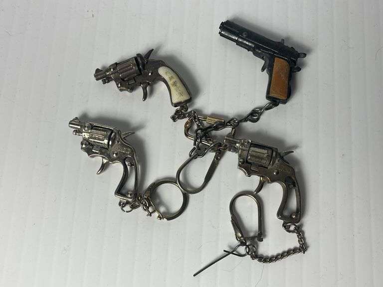 Cap Gun Keychains