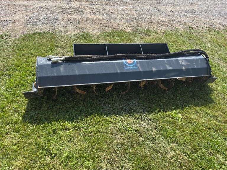 Wolverine 6’ Tiller /Skidsteer Attachment (Like New )