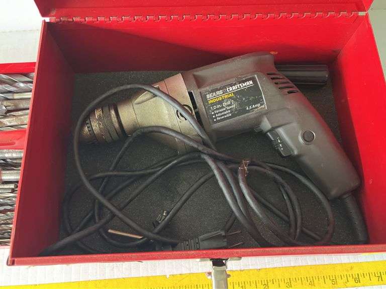 Craftsman 1/2” Drill and Bits