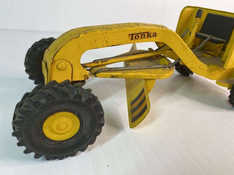 1960s Tonka Steel Classic Road Grader