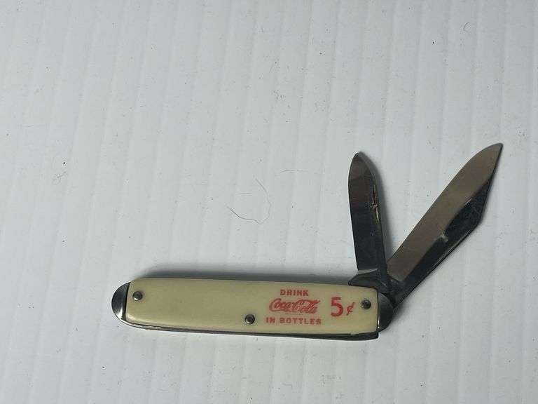 Coca Cola Marked USA Pocket Knife