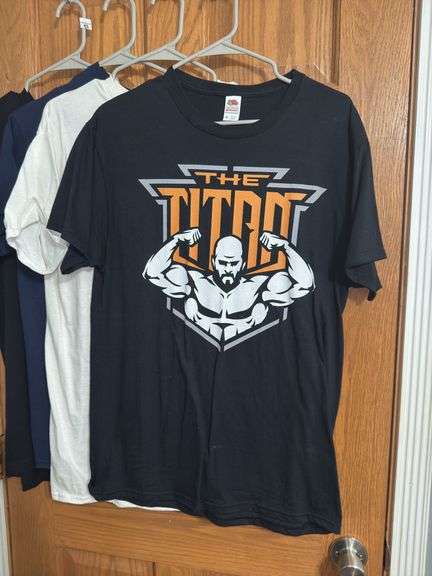 (6) Pro Wrestling Shirts (Size M)