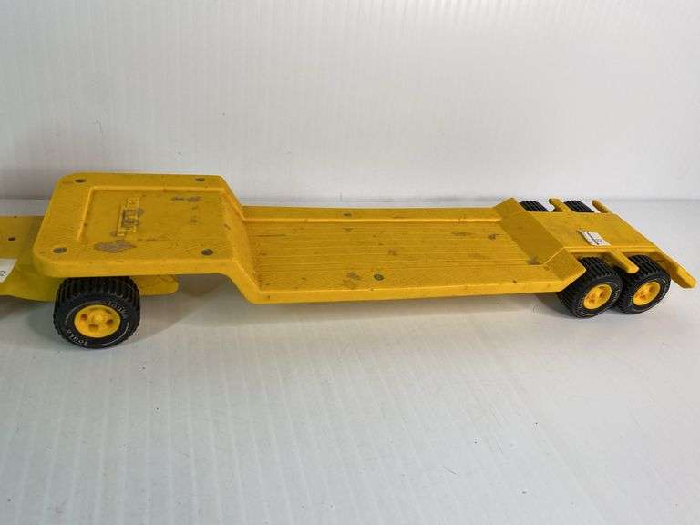 1970s Tonka Lowboy Tractor Trailer