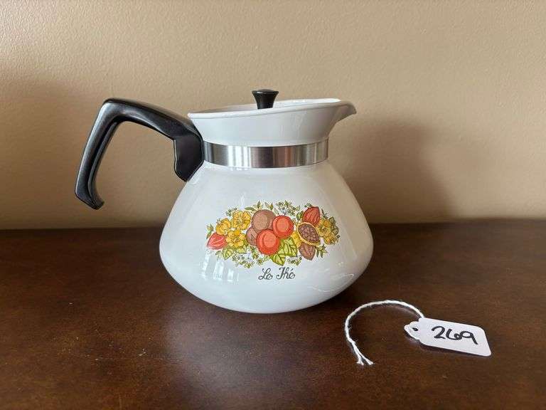 CorningWare Spice of Life 6-Cup Teapot