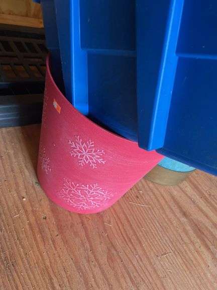 VINTAGE MILK CAN AND PLASTIC TOTES