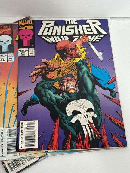 Marvel Comics The Punisher: War Zone Vol. 1 #’s 1, 14, 16, 27, 30 and 33