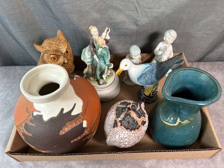 ARDCO FIGURINES, POTTERY, OWL & more