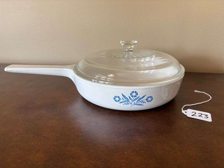CorningWare Blue Cornflower P-83-B Skillet