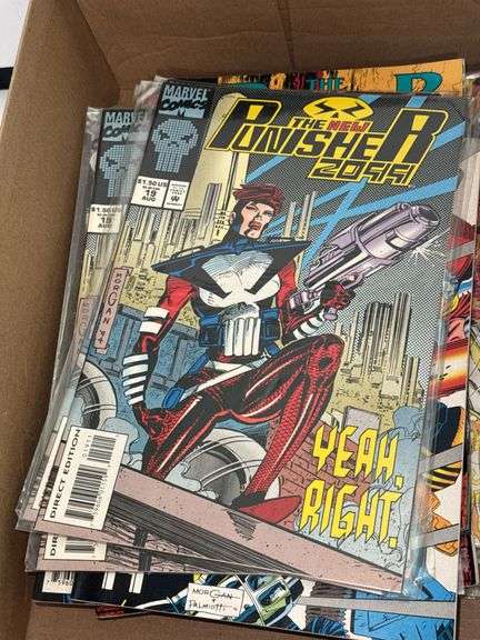 Assortment of Marvel Comics (Fantastic Four, Punisher, The Eternals, and Dr. Doom)