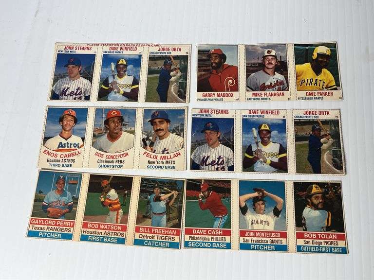 1970s Milk Carton Container Cards
