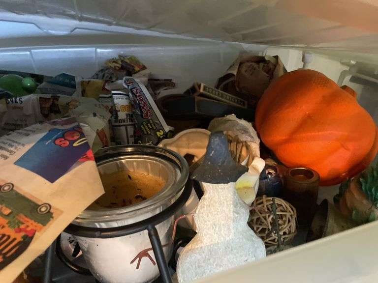 SHELF AND ITS CONTENTS (PICTURED)
