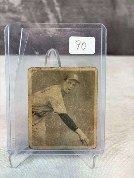 1948 Bowman Johnny Sain #12