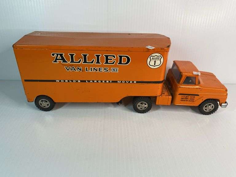 1950s Allied Van Lines Tonka Truck & Trailer