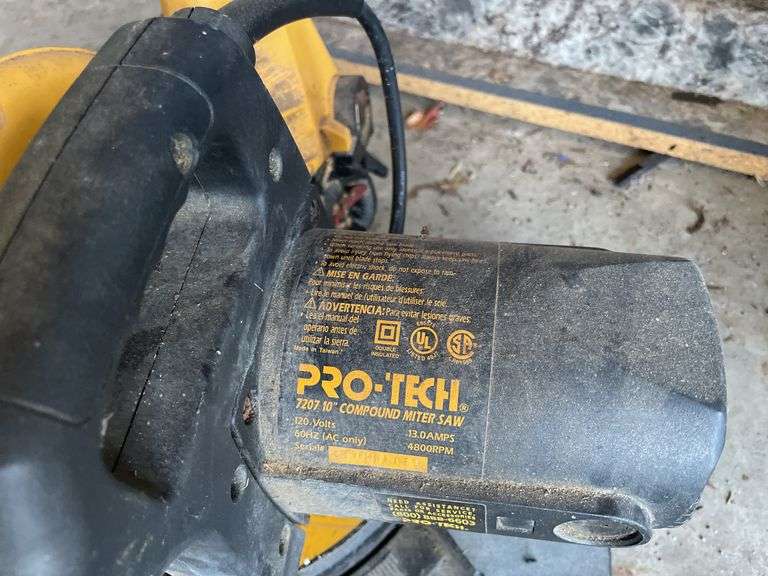 PRO-TECH 10" COMPUND CHOP SAW