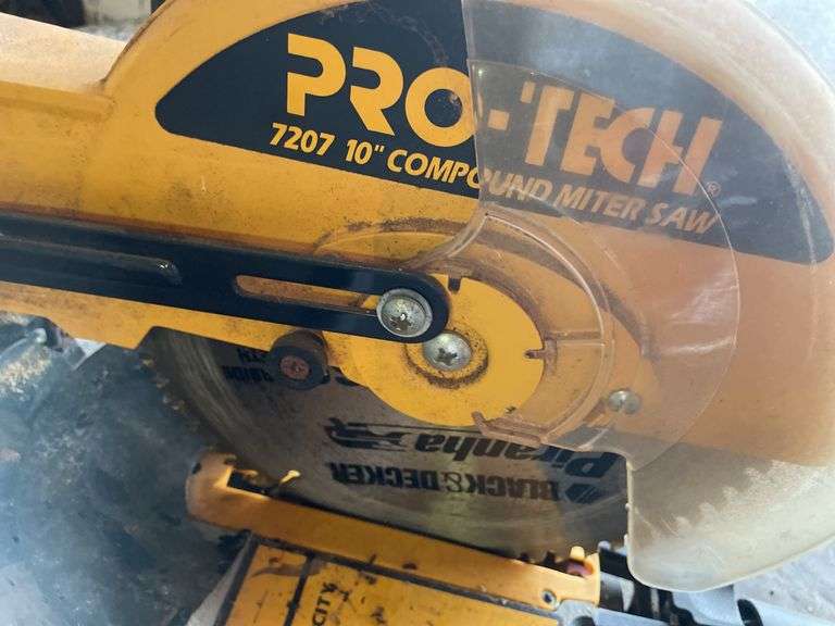 PRO-TECH 10" COMPUND CHOP SAW