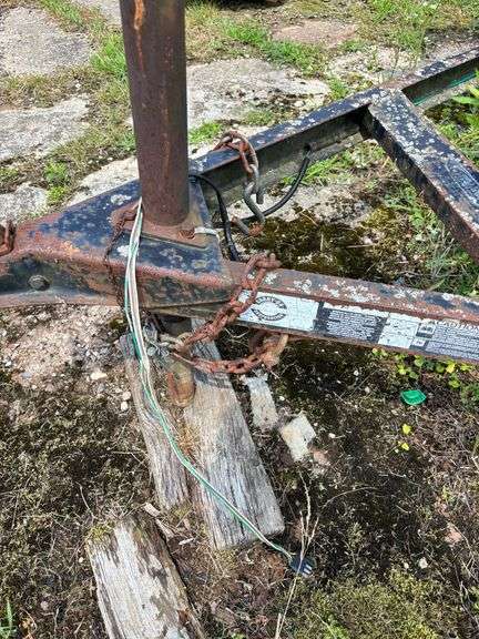 Carry-All bumper hitch trailer w/ side and rear drop gates