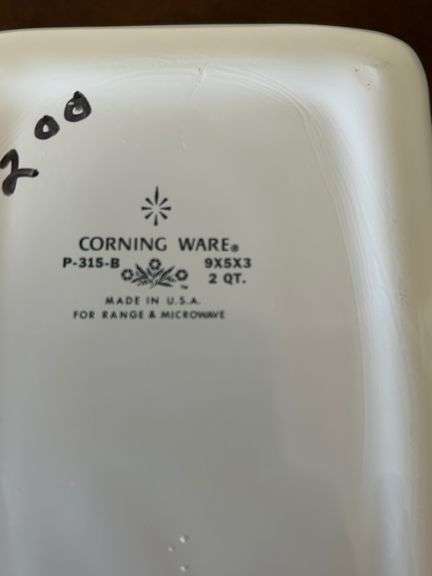 CorningWare Blue Cornflower Bread Pan
