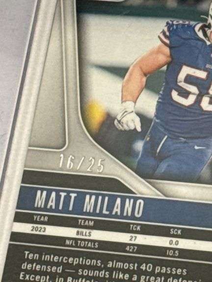 Assortment of Elite NFL Defensive Players Sports Cards