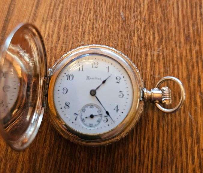 Hamilton Pocket Watch and Locket