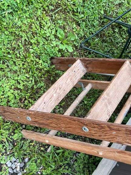 Ladder, Camp Chair, Crutches