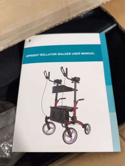 Upright Rollator Walker and pet safety fence - both new in box