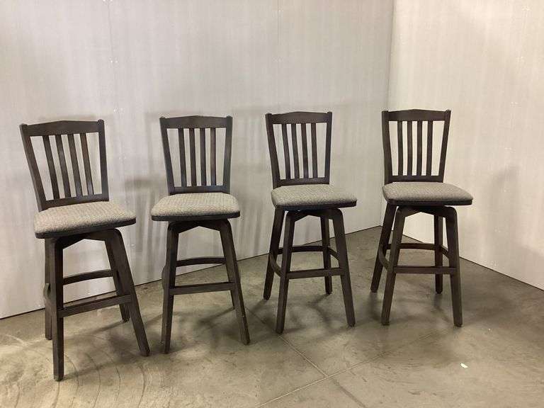 MAVIN Swivel Barstools (4)
