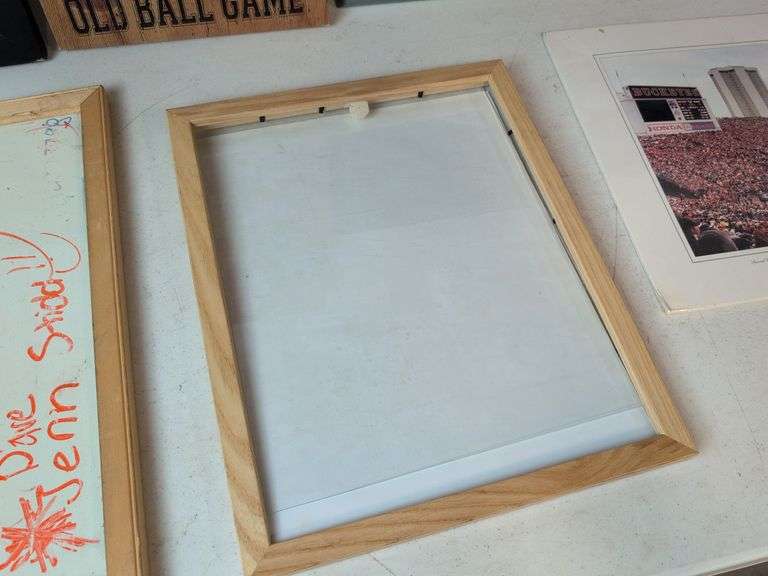 Sports pictures, signs, and other images