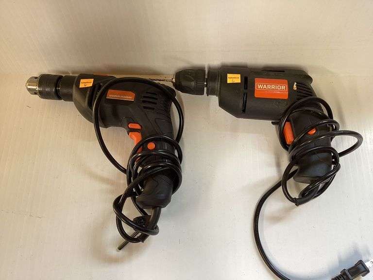 2 Warrior Electric Drills