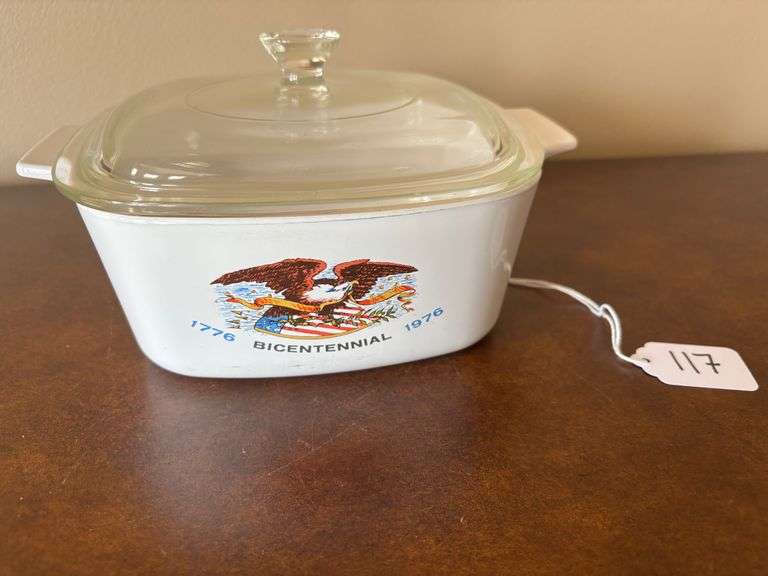 CorningWare Bicentennial Casserole Dish with Lid