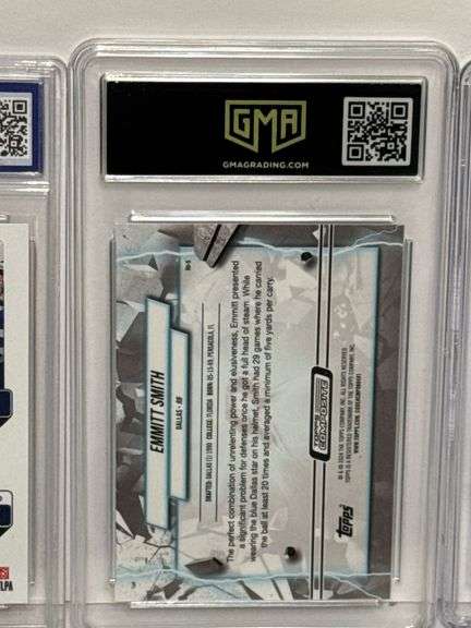 2022 Panini Donruss Jonathan Taylor Press Proof Gold (CCG 10), 2023 Topps Composite Emmitt Smith Res