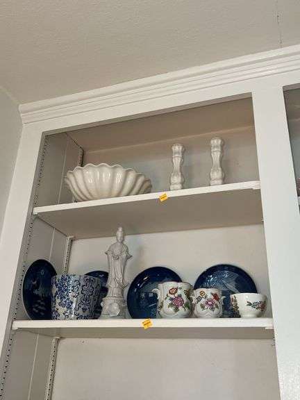 Contents of Shelves-Decor