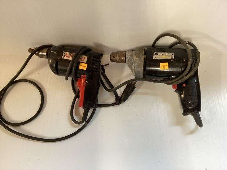 2 Electric Drills (Craftsman, Millers Falls)