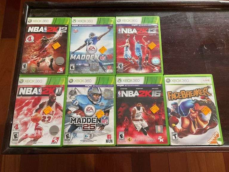 7 X-Box 360 Games
