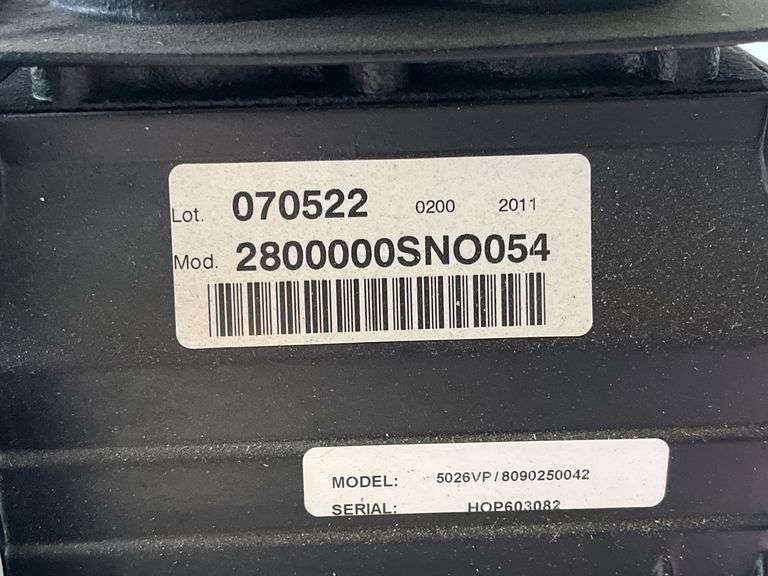 BelAire Model 5026VP 26 Gallon Air Compressor