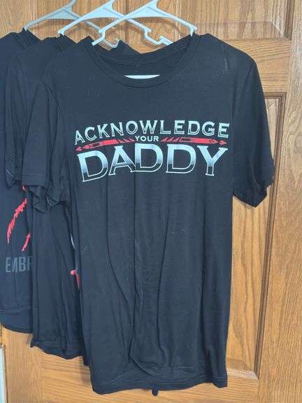 (5) Pro Wrestling Shirts (Size M)