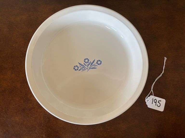 CorningWare Blue Cornflower Pie Plate