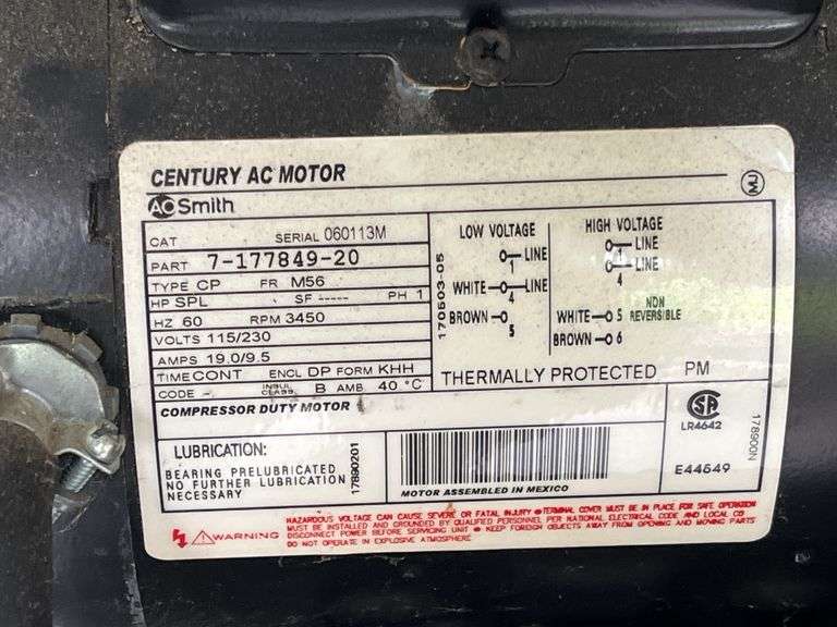 BelAire Model 5026VP 26 Gallon Air Compressor