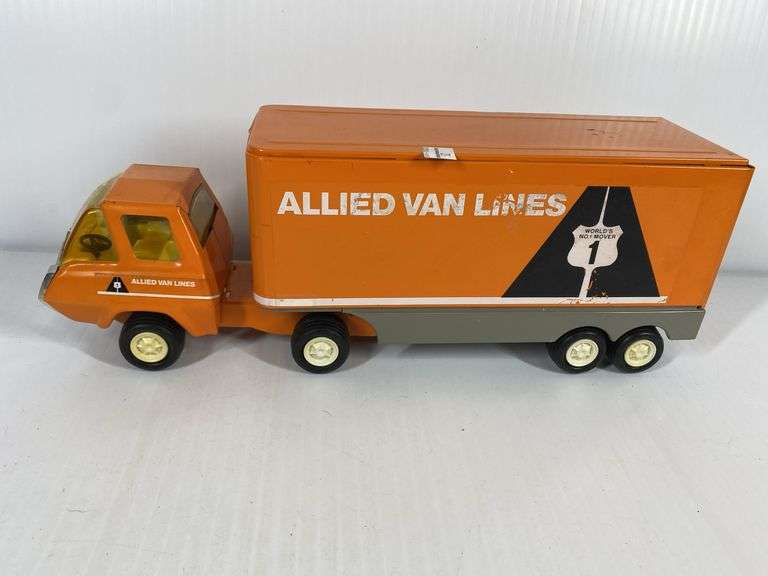 1960s Tonka Allied Van Lines Inc. Moving Truck