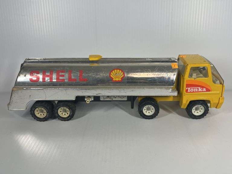 Tonka Shell Gasoline Tanker Semi Truck