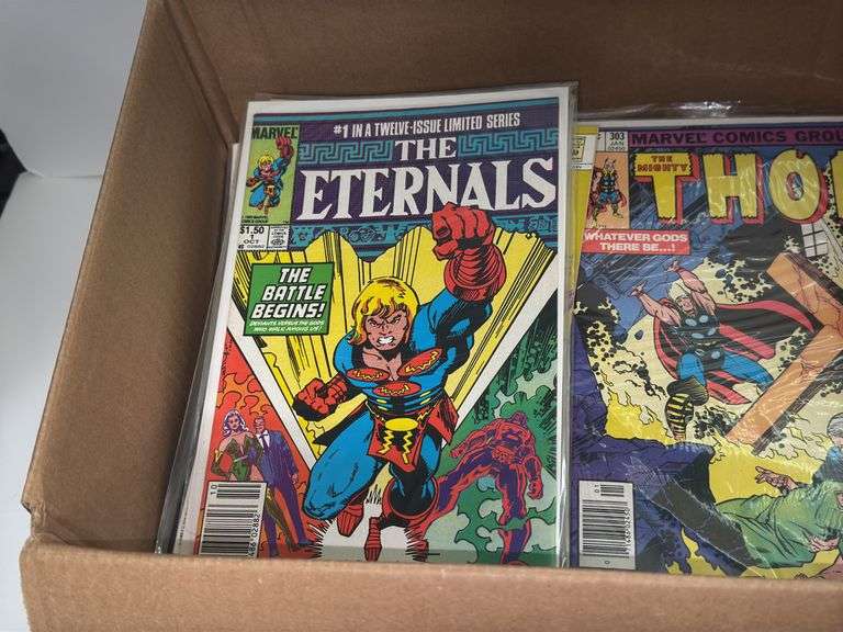 Assortment of Marvel Comics (Includes Spider-Man, Thor, Ghost Rider, Morbius, Fantastic Four, and Mo