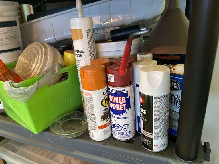 SHELF AND ITS CONTENTS (PICTURED)