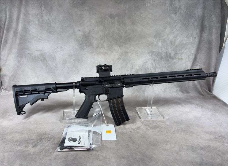 Diamond Back Model DB15 300 Blackout SIG Romeo5 optic SN DB2144490