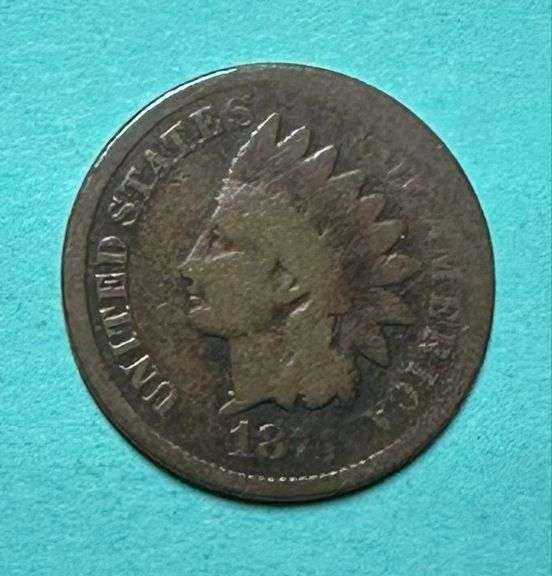 1875 Indian Head Cent