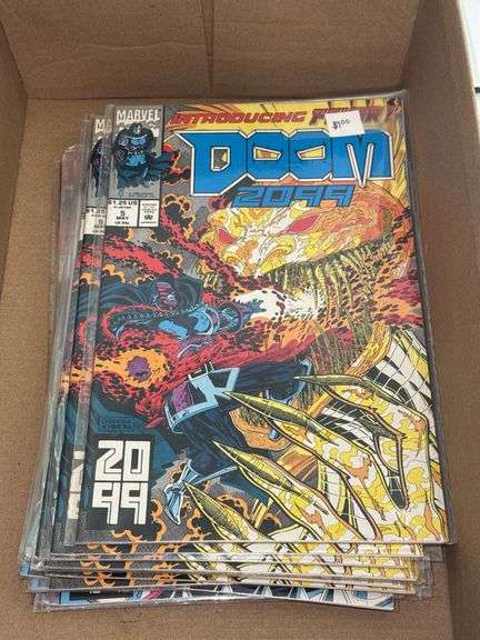 Assortment of Marvel Comics (Fantastic Four, Punisher, The Eternals, and Dr. Doom)