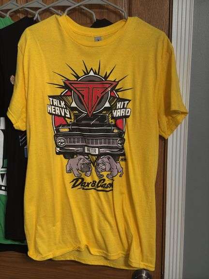 (5) Pro Wrestling Shirts (Size M)