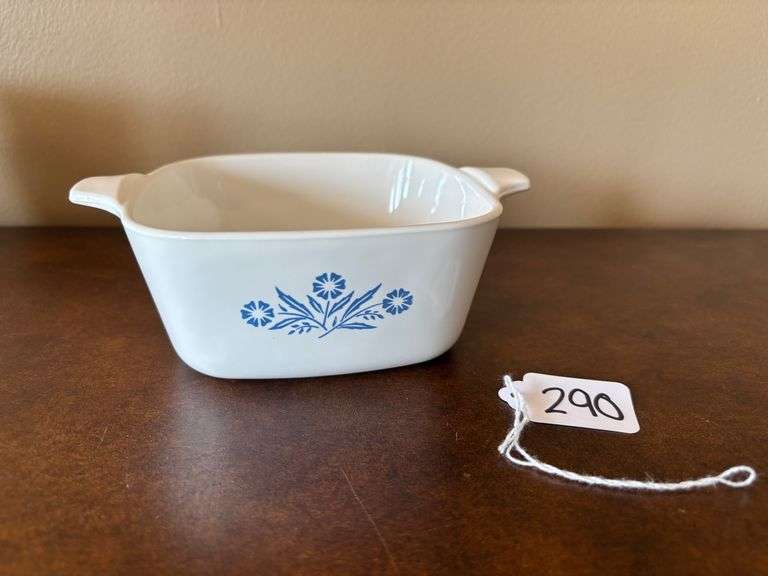 CorningWare Blue Cornflower Casserole Dish