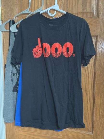 (5) Pro Wrestling Shirts (Size M-L)